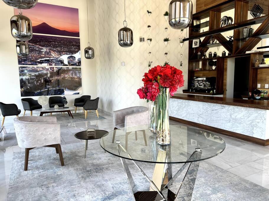 Luxury 3Br Apartment W Pool, Spa & Stunning Views Puebla Exterior photo